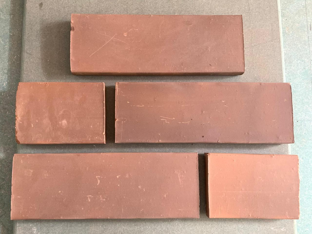 Earth Warm Brick Cladding - BS Urban Terracotta Wall Tile 230x80x15mm